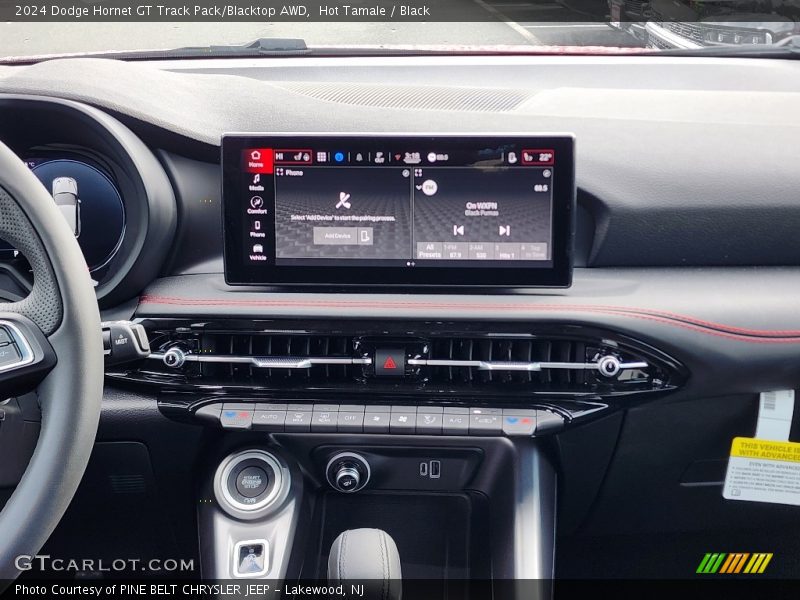 Controls of 2024 Hornet GT Track Pack/Blacktop AWD