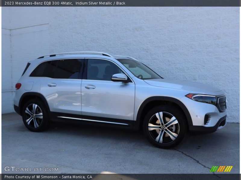 Iridium Silver Metallic / Black 2023 Mercedes-Benz EQB 300 4Matic