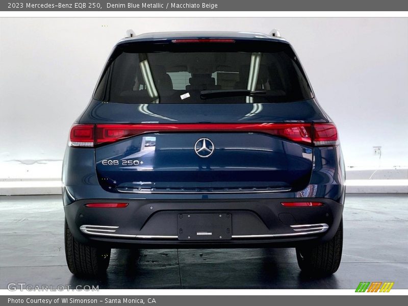 Denim Blue Metallic / Macchiato Beige 2023 Mercedes-Benz EQB 250