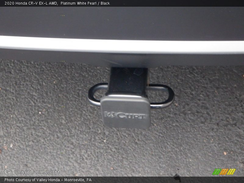 Platinum White Pearl / Black 2020 Honda CR-V EX-L AWD