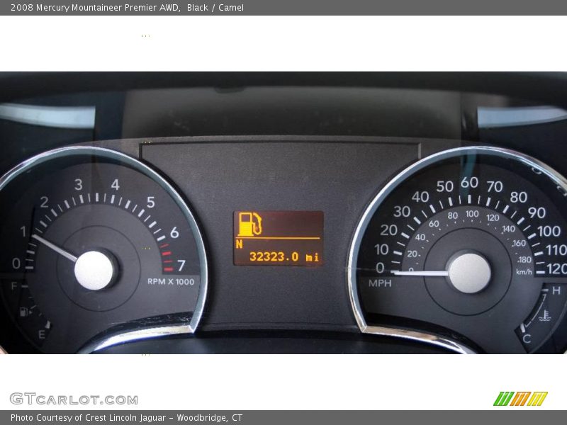 Black / Camel 2008 Mercury Mountaineer Premier AWD