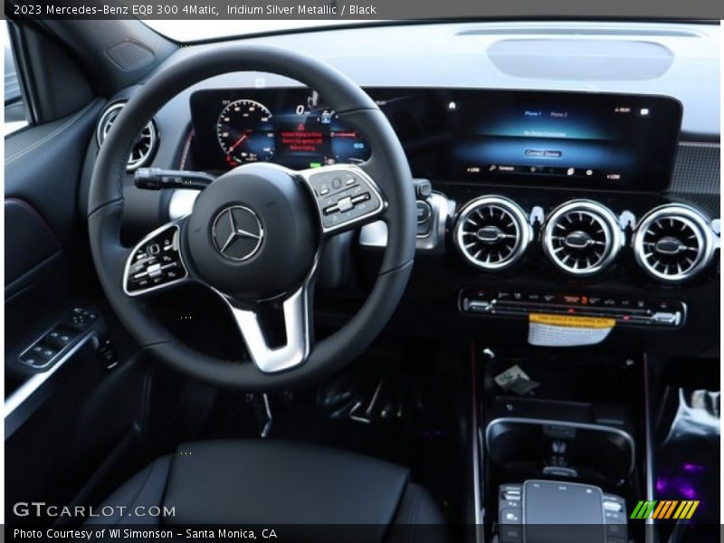 Iridium Silver Metallic / Black 2023 Mercedes-Benz EQB 300 4Matic