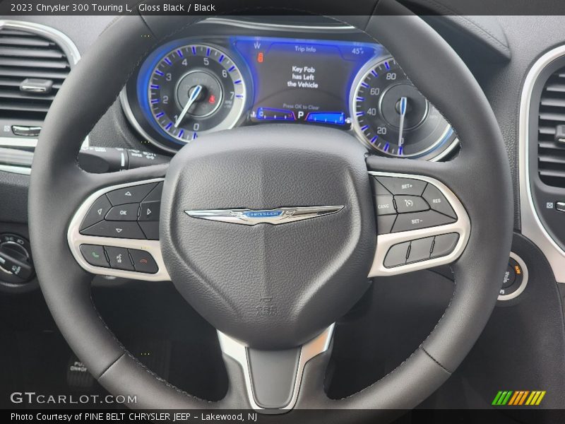 Gloss Black / Black 2023 Chrysler 300 Touring L