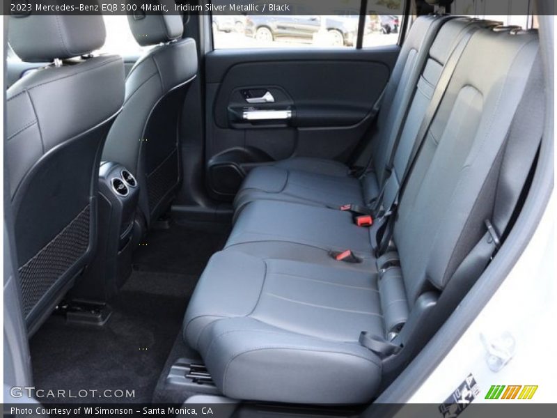 Rear Seat of 2023 EQB 300 4Matic