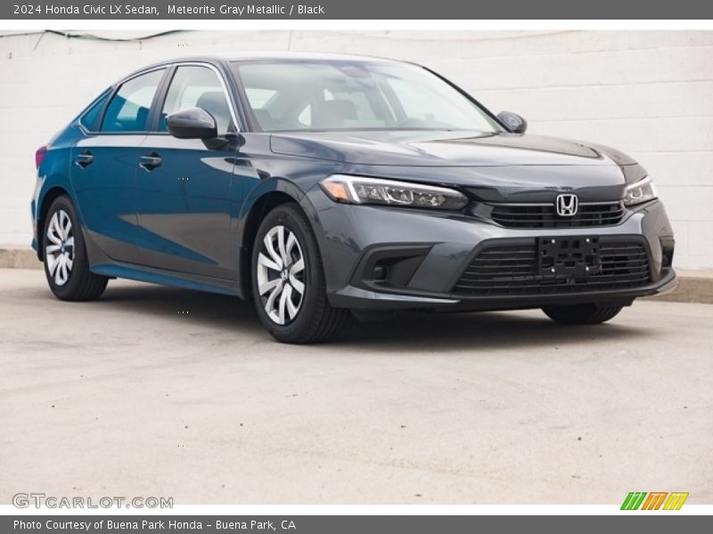 Front 3/4 View of 2024 Civic LX Sedan