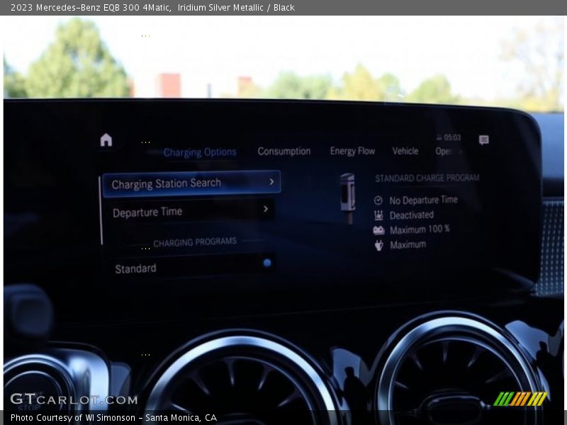 Iridium Silver Metallic / Black 2023 Mercedes-Benz EQB 300 4Matic