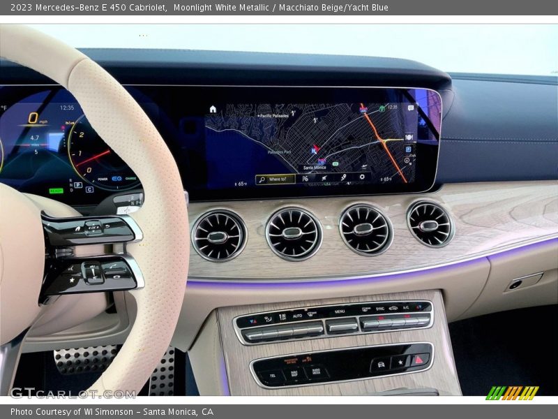 Navigation of 2023 E 450 Cabriolet