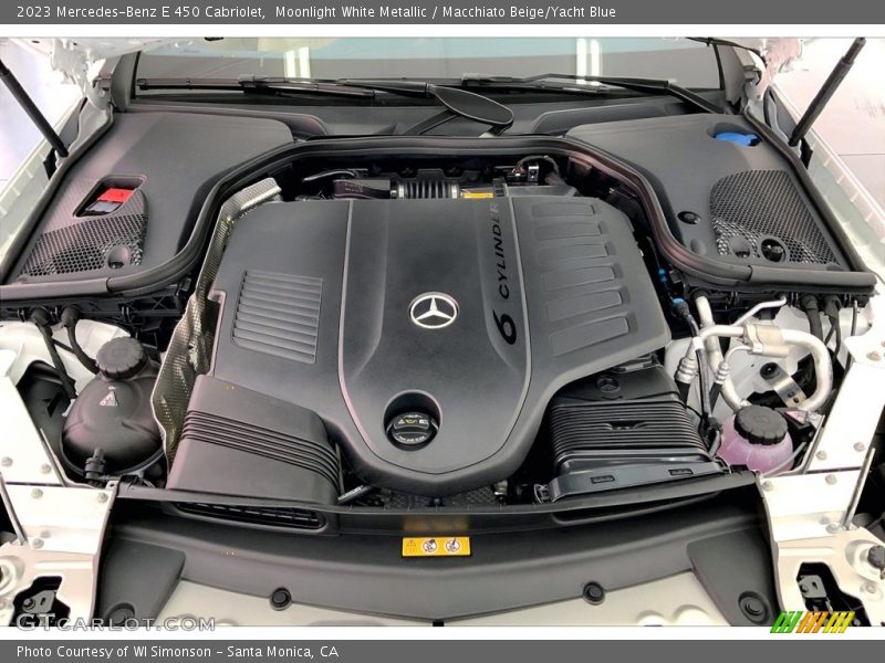  2023 E 450 Cabriolet Engine - 3.0 Liter Turbocharged DOHC 24-Valve VVT Inline 6 Cylinder w/EQ Boost