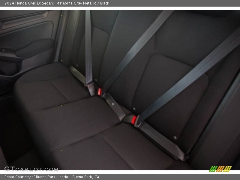 Meteorite Gray Metallic / Black 2024 Honda Civic LX Sedan