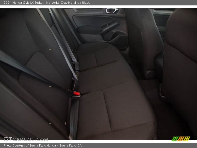Meteorite Gray Metallic / Black 2024 Honda Civic LX Sedan