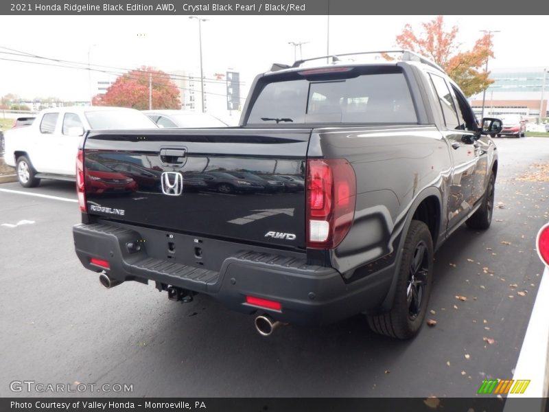  2021 Ridgeline Black Edition AWD Crystal Black Pearl