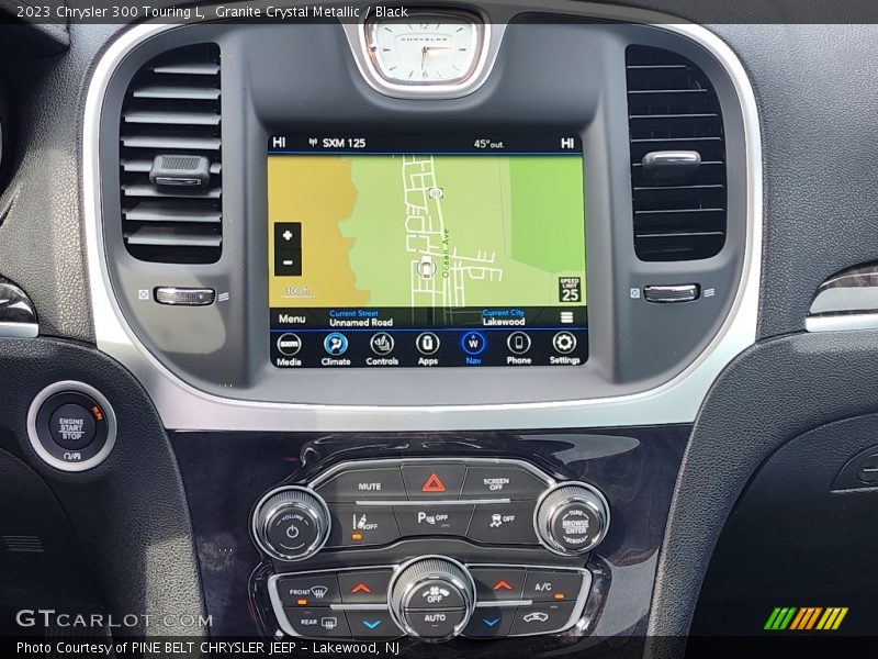 Navigation of 2023 300 Touring L