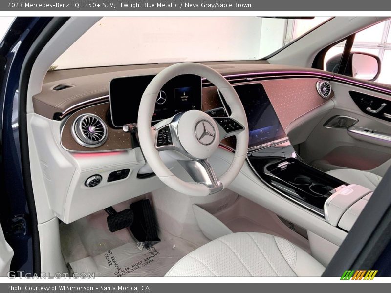  2023 EQE 350+ SUV Neva Gray/Sable Brown Interior