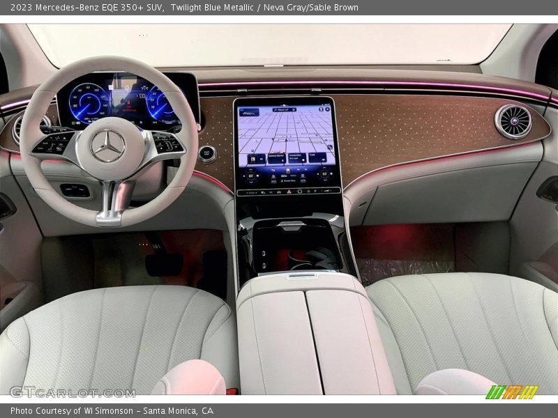 Front Seat of 2023 EQE 350+ SUV