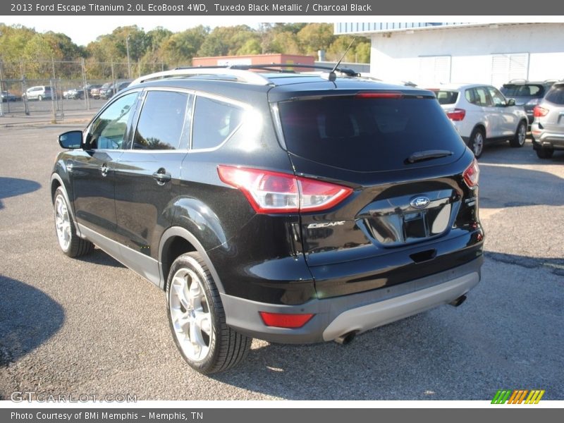 Tuxedo Black Metallic / Charcoal Black 2013 Ford Escape Titanium 2.0L EcoBoost 4WD