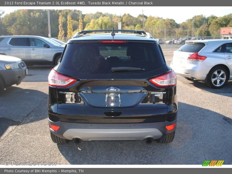 Tuxedo Black Metallic / Charcoal Black 2013 Ford Escape Titanium 2.0L EcoBoost 4WD