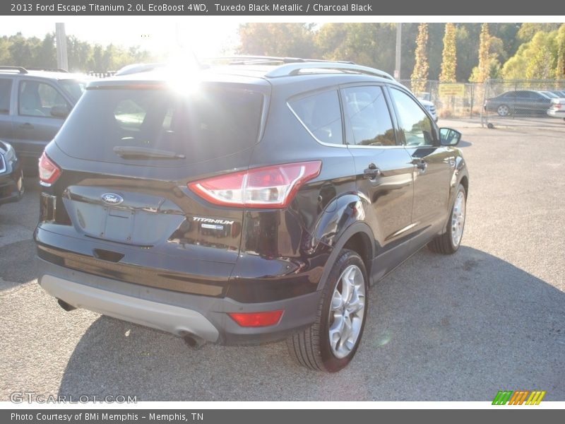 Tuxedo Black Metallic / Charcoal Black 2013 Ford Escape Titanium 2.0L EcoBoost 4WD