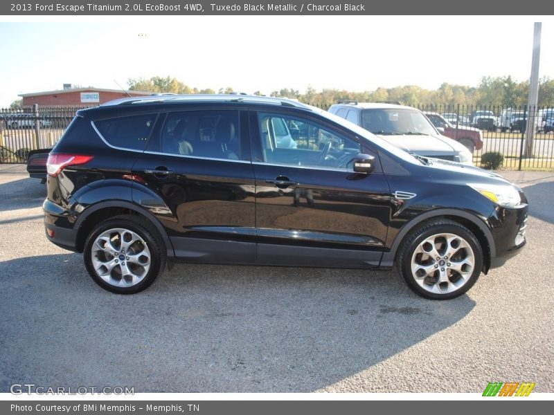 Tuxedo Black Metallic / Charcoal Black 2013 Ford Escape Titanium 2.0L EcoBoost 4WD