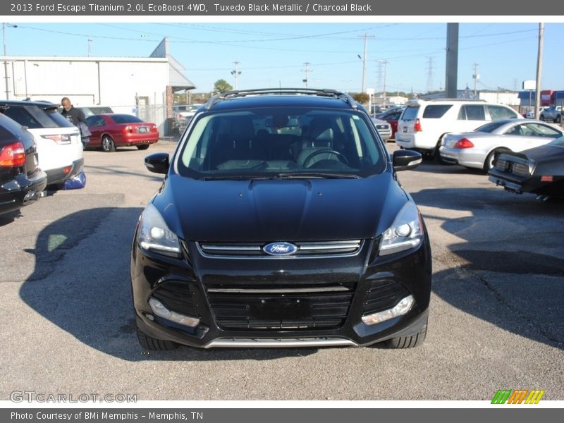 Tuxedo Black Metallic / Charcoal Black 2013 Ford Escape Titanium 2.0L EcoBoost 4WD