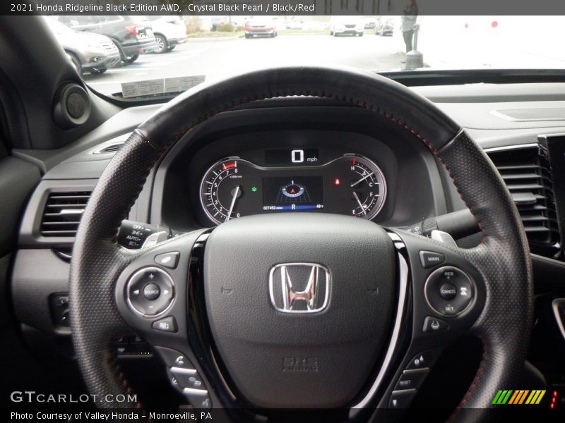  2021 Ridgeline Black Edition AWD Steering Wheel
