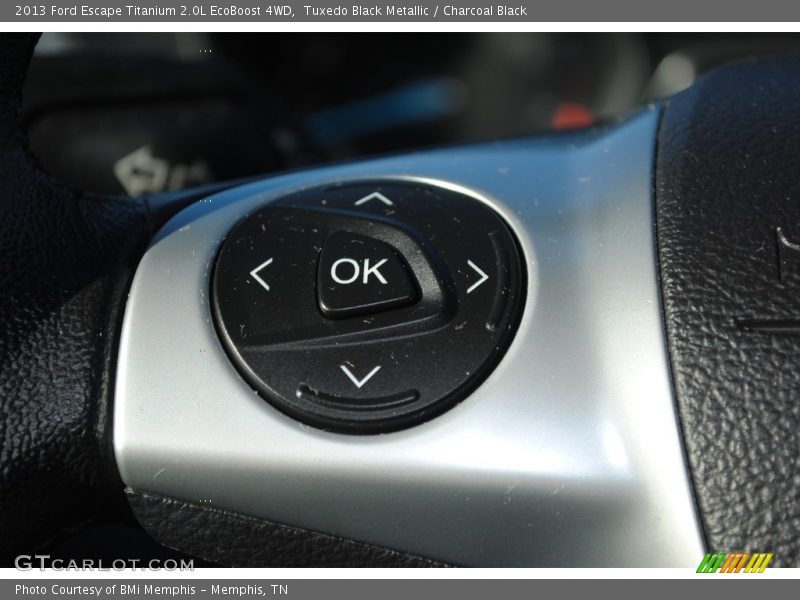 Tuxedo Black Metallic / Charcoal Black 2013 Ford Escape Titanium 2.0L EcoBoost 4WD