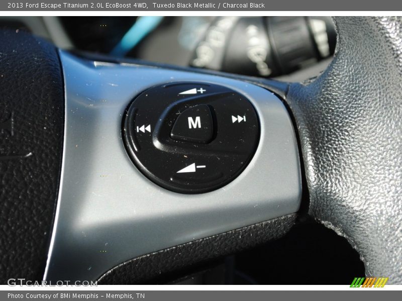 Tuxedo Black Metallic / Charcoal Black 2013 Ford Escape Titanium 2.0L EcoBoost 4WD