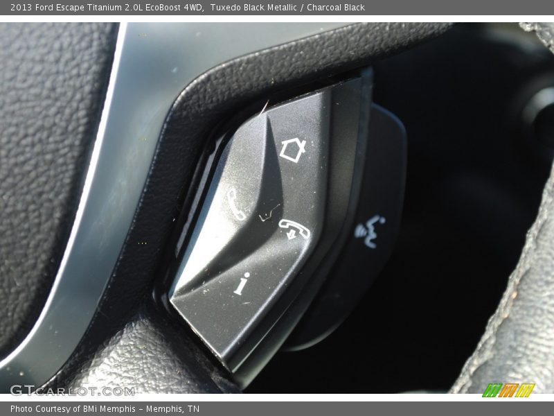 Tuxedo Black Metallic / Charcoal Black 2013 Ford Escape Titanium 2.0L EcoBoost 4WD
