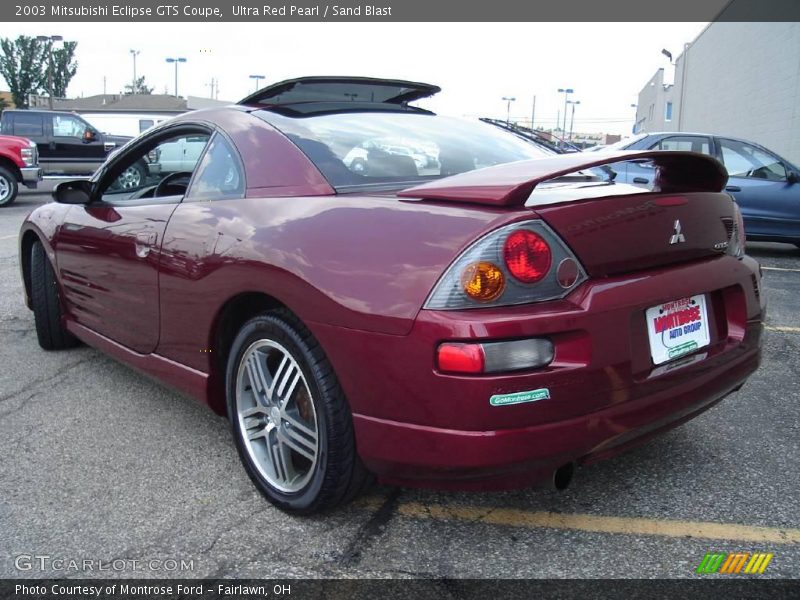 Ultra Red Pearl / Sand Blast 2003 Mitsubishi Eclipse GTS Coupe