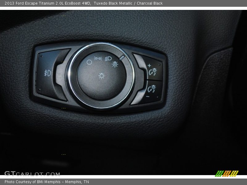 Tuxedo Black Metallic / Charcoal Black 2013 Ford Escape Titanium 2.0L EcoBoost 4WD
