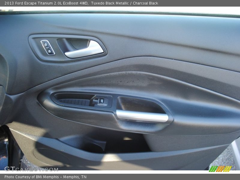 Tuxedo Black Metallic / Charcoal Black 2013 Ford Escape Titanium 2.0L EcoBoost 4WD