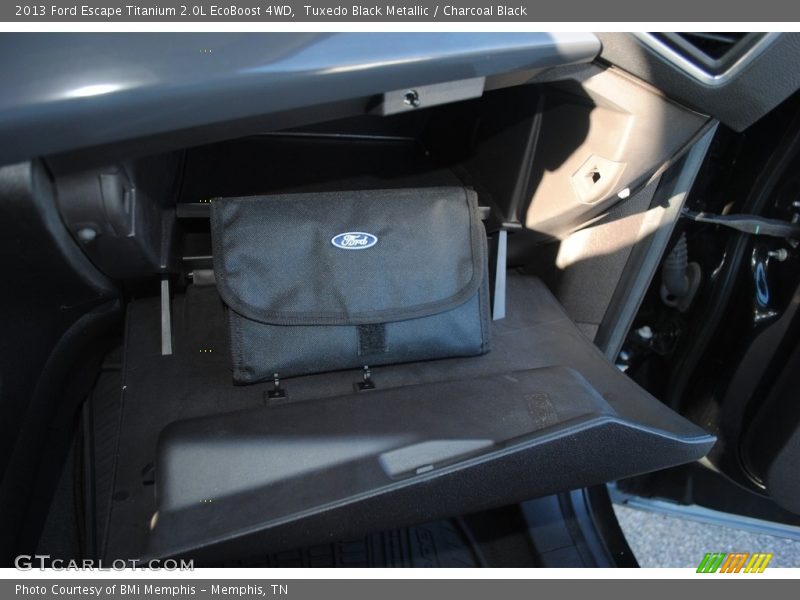 Tuxedo Black Metallic / Charcoal Black 2013 Ford Escape Titanium 2.0L EcoBoost 4WD