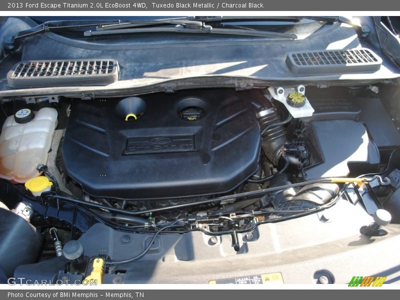 Tuxedo Black Metallic / Charcoal Black 2013 Ford Escape Titanium 2.0L EcoBoost 4WD