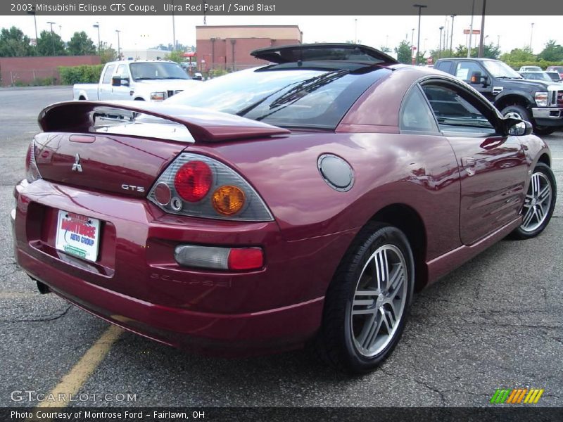 Ultra Red Pearl / Sand Blast 2003 Mitsubishi Eclipse GTS Coupe
