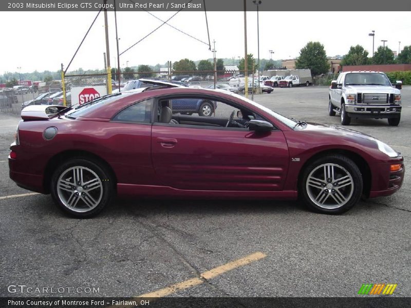 Ultra Red Pearl / Sand Blast 2003 Mitsubishi Eclipse GTS Coupe