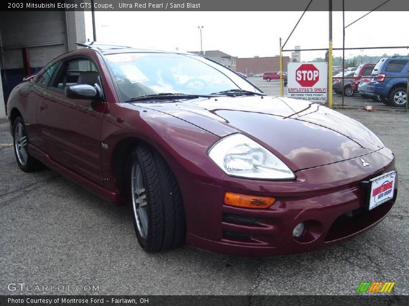 Ultra Red Pearl / Sand Blast 2003 Mitsubishi Eclipse GTS Coupe