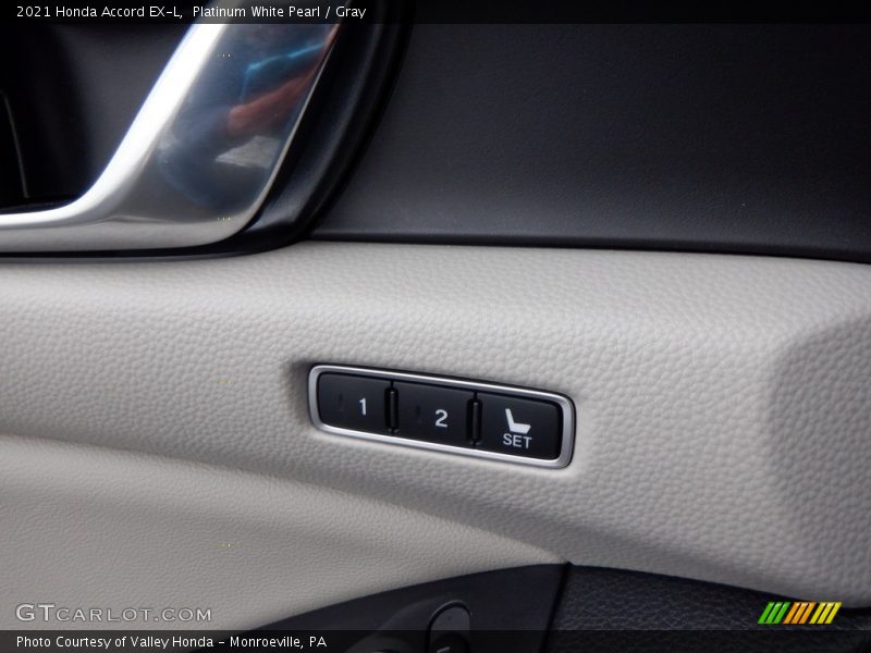 Controls of 2021 Accord EX-L