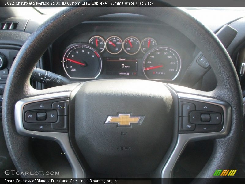  2022 Silverado 2500HD Custom Crew Cab 4x4 Steering Wheel