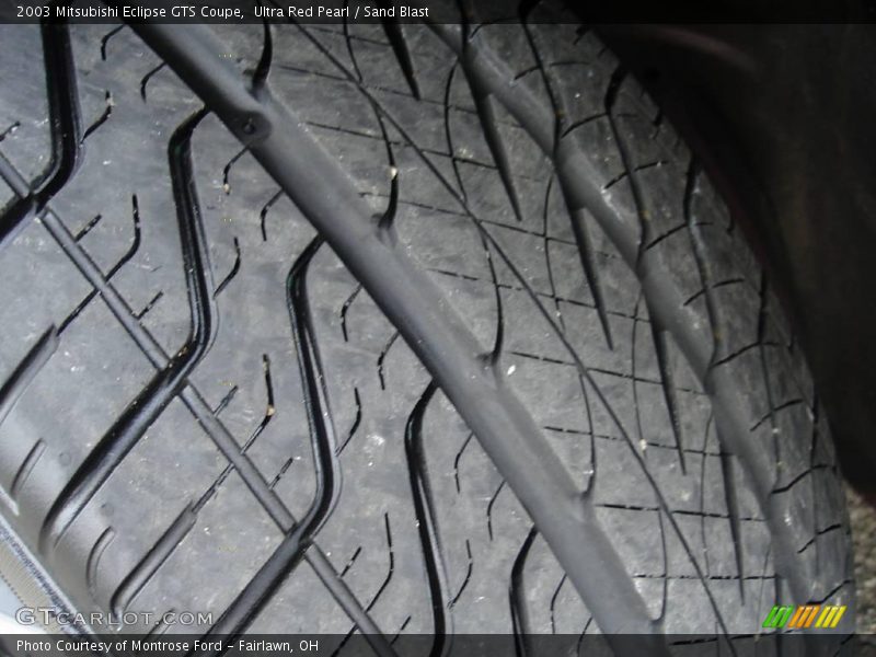 Ultra Red Pearl / Sand Blast 2003 Mitsubishi Eclipse GTS Coupe