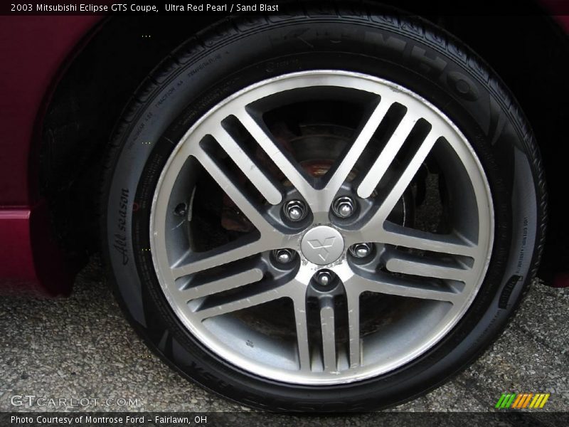 Ultra Red Pearl / Sand Blast 2003 Mitsubishi Eclipse GTS Coupe