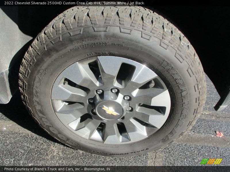  2022 Silverado 2500HD Custom Crew Cab 4x4 Wheel