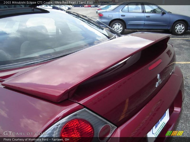 Ultra Red Pearl / Sand Blast 2003 Mitsubishi Eclipse GTS Coupe