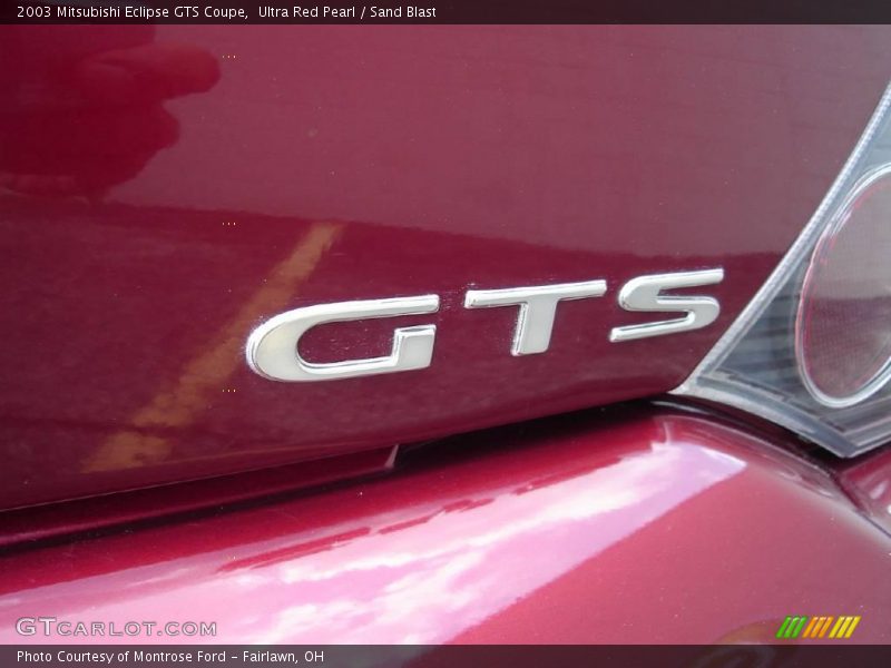 Ultra Red Pearl / Sand Blast 2003 Mitsubishi Eclipse GTS Coupe