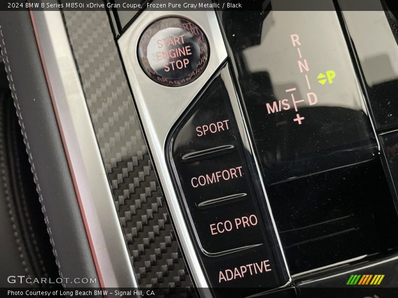 Controls of 2024 8 Series M850i xDrive Gran Coupe