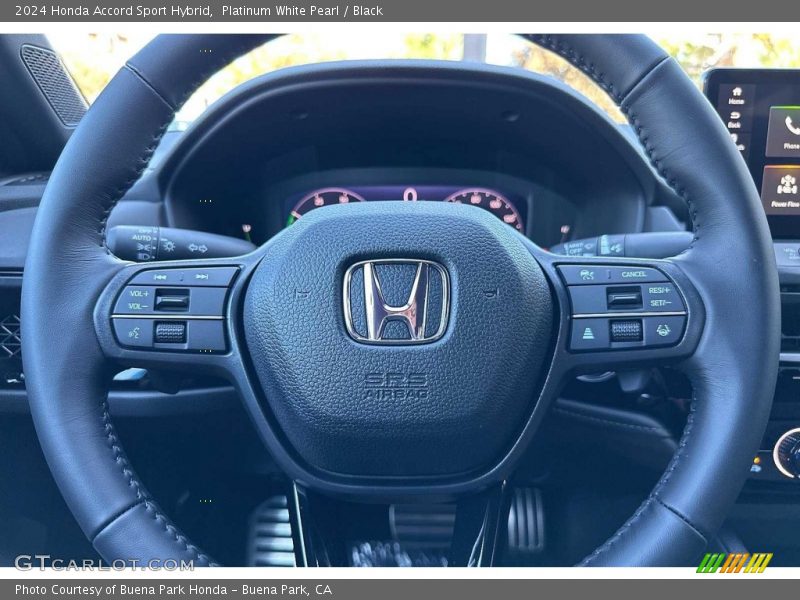  2024 Accord Sport Hybrid Steering Wheel