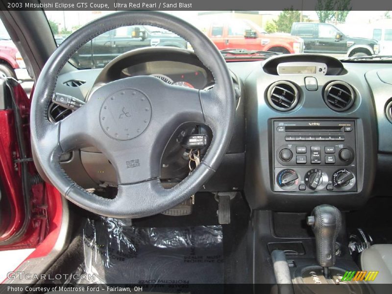 Ultra Red Pearl / Sand Blast 2003 Mitsubishi Eclipse GTS Coupe