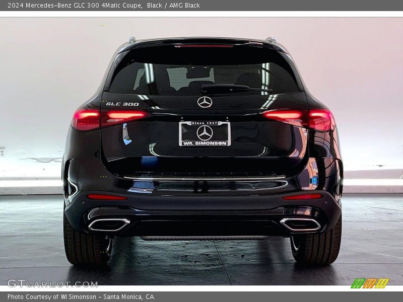 Exhaust of 2024 GLC 300 4Matic Coupe