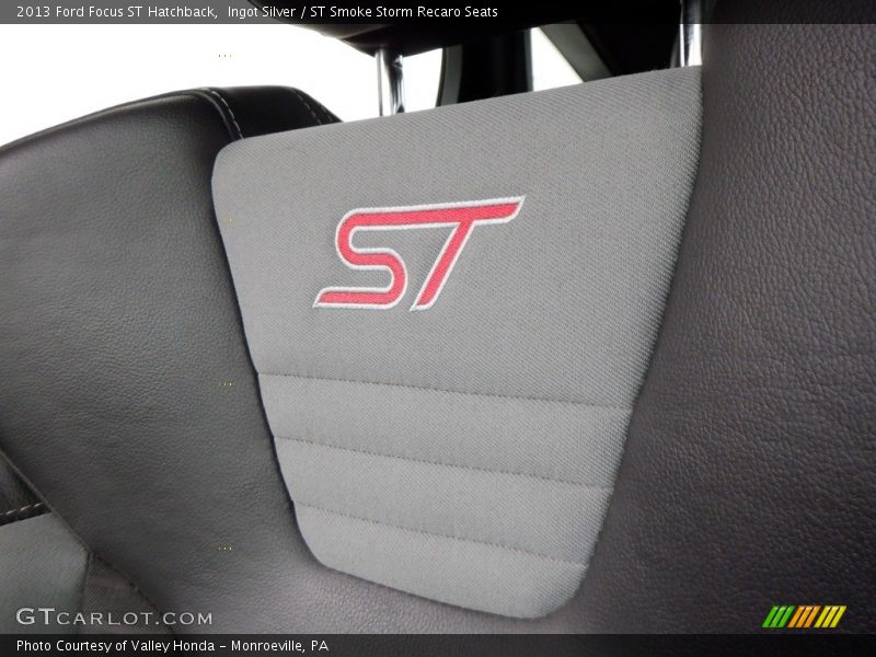 Ingot Silver / ST Smoke Storm Recaro Seats 2013 Ford Focus ST Hatchback