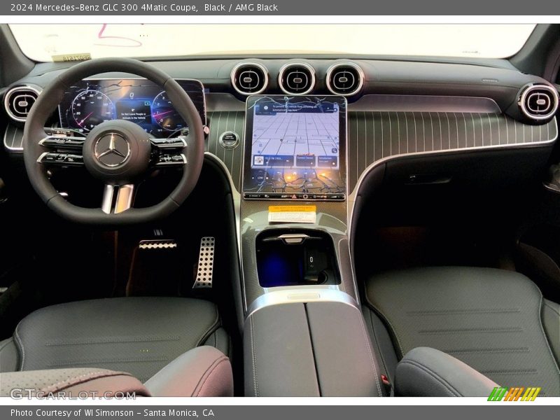 Dashboard of 2024 GLC 300 4Matic Coupe