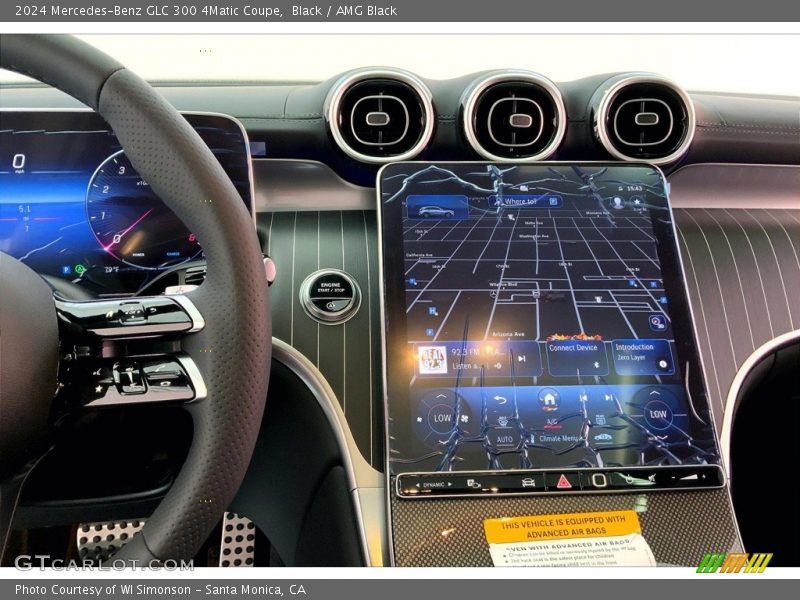 Navigation of 2024 GLC 300 4Matic Coupe