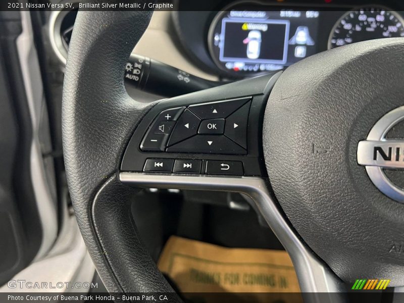  2021 Versa SV Steering Wheel